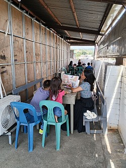 Teaching in Maligon
